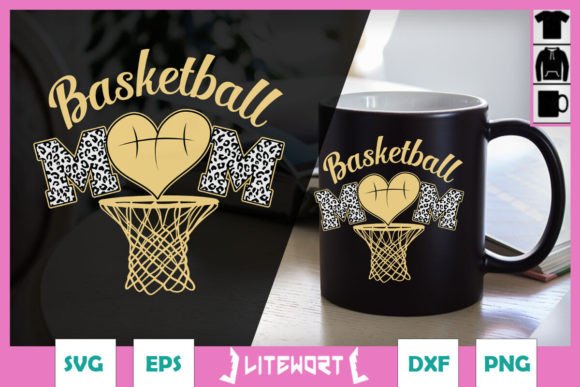 Basketball Mom Life Messy Bun SVG Graphics and Crafts Review