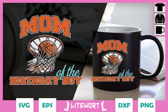 Basketball Mom SVG: A Versatile Graphic for Crafts and Branding