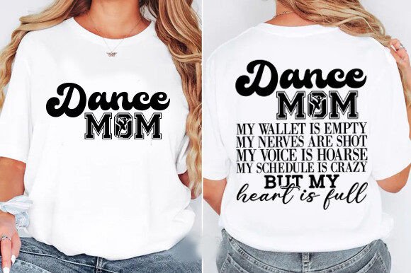 Dance Mom My Wallet is Empty SVG: A Unique Graphic Design Asset for Crafts and Creative Branding