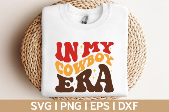 In My Cowboy Era Groovy Retro Svg Png Graphics and Crafts Review