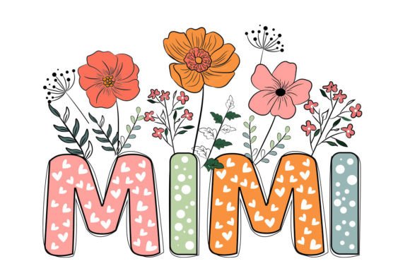 Mother’s Day Mimi Sublimation Design: A Versatile Graphic for Crafts and Graphics