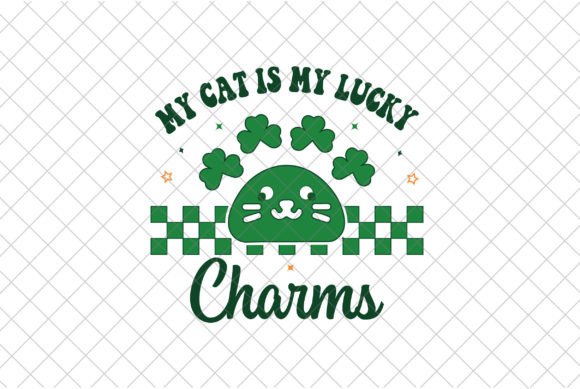 St Patrick’s Day SVG Irish Lucky Cat Mom – A Graphics Asset for Crafts and Merch